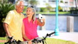 Senior Couple With a Digital Camera