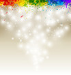 Color paint splashes artwork. Snow vector background eps10 Color paint splashes artwork. Snow vector background eps10