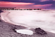 Winter sunset.