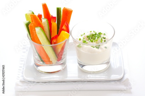 Photo: Healthy Vegetable Snack Healthy Vegetable Snack