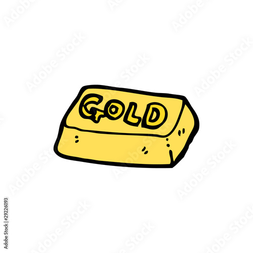 Cartoon Gold Bars