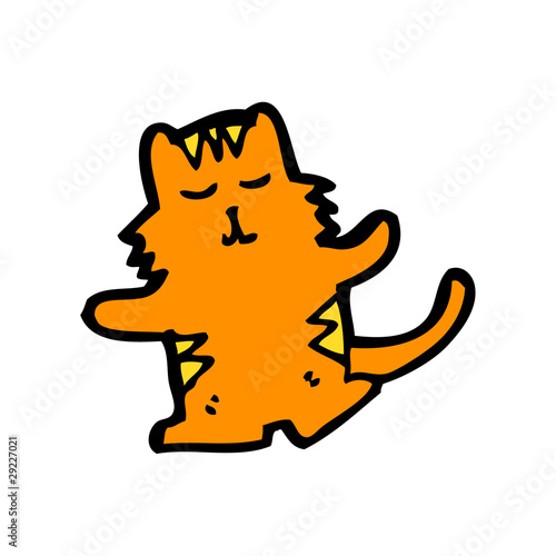 Cartoon Dancing Cat