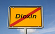 Schild Dioxin @ yvonneweis