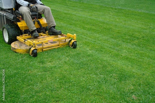 Photo: lawn mowing lawn mowing