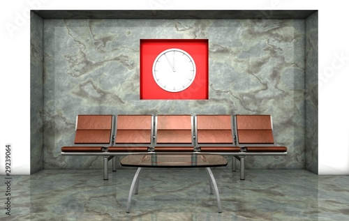 Illustration: Sala d'attesa Sala d'attesa
