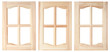 Photo: Three unpainted furniture doors Three unpainted furniture doors