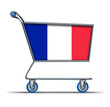 France French shopping cart internet cyber store