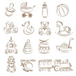 Set of children's toys Set of children's toys