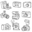 Set of Photo cameras Set of Photo cameras