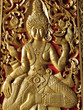 on the wall in thai temple on the wall in thai temple