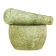Stone Pestle and Mortar Isolated Stone Pestle and Mortar Isolated
