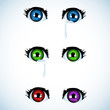 Anime eyes