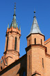 Detail of neogothic style church in Druskininkai Detail of neogothic style church in Druskininkai