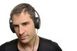 Man with headphones
