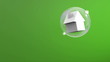 maison bulle video vert