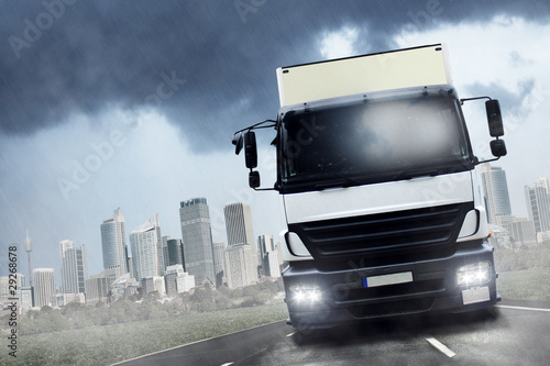 Foto: LKW | Regen LKW | Regen
