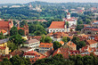 Photo: View of Vilnius old town, Lithuania View of Vilnius old town, Lithuania
