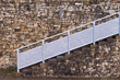 Stone building with staircase Stone building with staircase