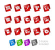 Entertainment / The vector includes 5 colors in different layers