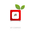 Logo innovative apple # Vector