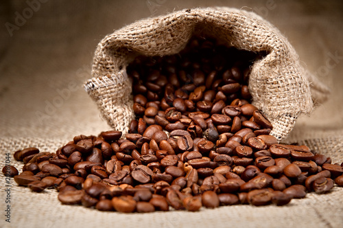 Photo: Coffee Beans in a Bag Coffee Beans in a Bag