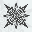 Details der Fotografie Maya-Design Symbol