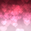 abstract background with hearts