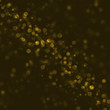 abstract golden lights