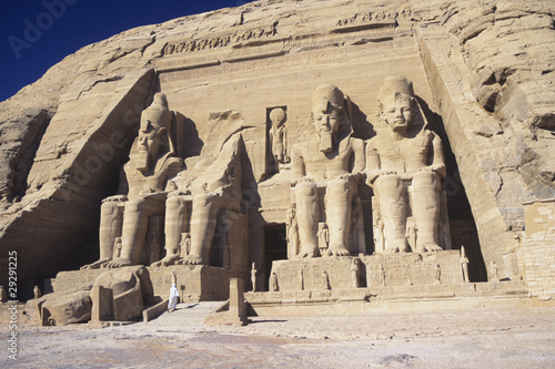 Photo: Temple of Ramesses II at Abu Simbel Temple of Ramesses II at Abu Simbel
