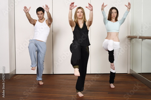 Photo: Students in an Active Tae Bo class Students in an Active Tae Bo class