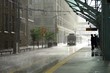 Rain in Calgary, Canada Rain in Calgary, Canada