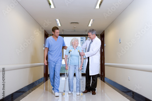 Photo: Walking assistance Walking assistance
