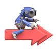 Next icon and robot