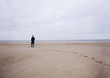 A man at the beach