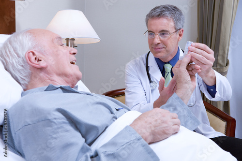 Photo: Doctor and patient portrait Doctor and patient portrait