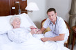 Photo: Young doctor and a patient Young doctor and a patient