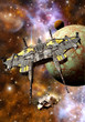 spaceship and space pirates