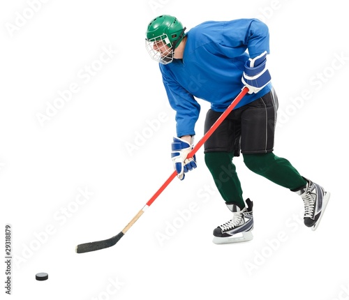 Photo: Ice hockey player Ice hockey player
