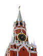 Kremlin chiming clock of the Spasskaya Tower. Moscow. Russia