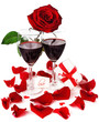 Romantic holiday celebration Romantic holiday celebration