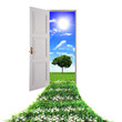 door toward nature door toward nature