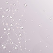 Vektor: Gentle pink background with diamonds and pearls Gentle pink background with diamonds and pearls