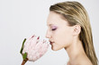 Der Duft der Blume-Wohlbefinden.