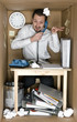 Foto: Small info cardboard box. Small info cardboard box.