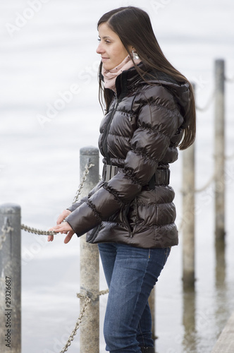 Foto: Sinnlicher Blick einer Frau. Sinnlicher Blick einer Frau.