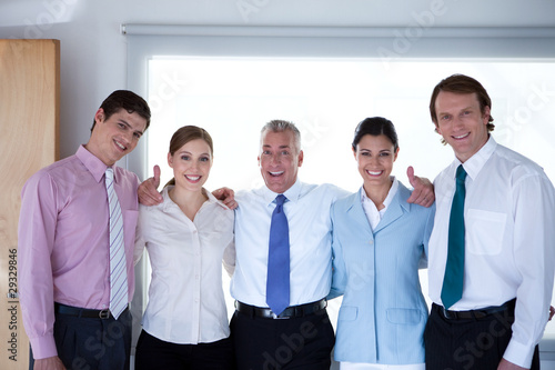 Foto: Motivated business team Motivated business team