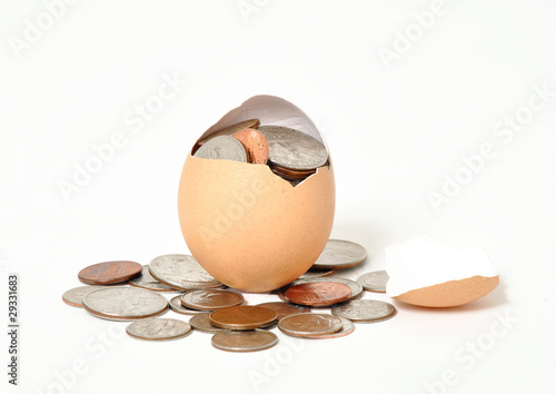 Photo: Money egg Money egg