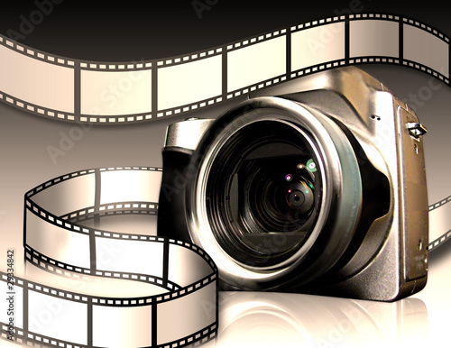 Photo: Camera and film Camera and film