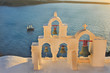 Santorin, Greece, Church bells Santorin, Greece, Church bells
