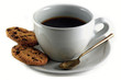 Cup of Coffee on Isolated White Background